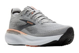 Brooks Adrenaline GTS 25 D Grey/Blackened Pearl/Coral Womens #color_grey-light-grey