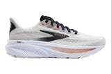 Brooks Ghost 17 D White/Black/Rose Gold Womens #color_white-multi