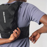 Salomon Adv Skin 12 Set With Flasks Black Unisex #color_black