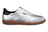 Ecco Soft 11 Concrete/Pure Silver/Black Womens #color_metallic-silver