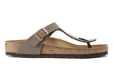 Birkenstock Gizeh R Mocca Birkibuc Womens