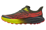 Hoka Speedgoat 5 D Black/Yellow/Orange Mens #color_black-multi-multi