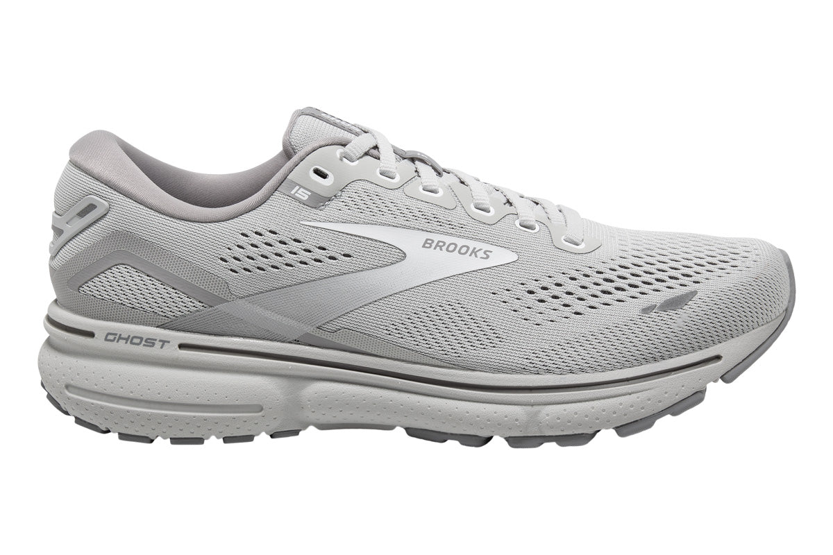 Brooks Ghost 15 B Oyster/Alloy/White Womens #color_grey