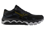 Mizuno Wave Horizon 7 2E Black/Citrus/Turbulence Mens #color_black-multi-yellows