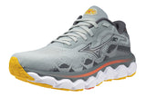 Mizuno Wave Horizon 7 B Grey Mist/White/Hot Coral Womens #color_grey-multi-pinks-purples