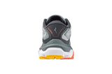 Mizuno Wave Horizon 7 B Grey Mist/White/Hot Coral Womens #color_grey-multi-pinks-purples