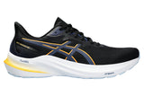 Asics GT-2000 12 2E Black/Fellow Yellow Mens